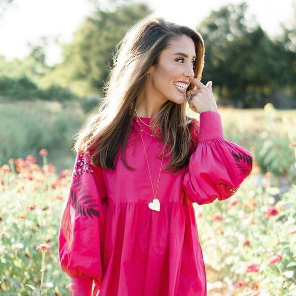 Free People Mini Obsessions Embroidered Long Sleeve Pockets X-Small - Picture 1 of 16